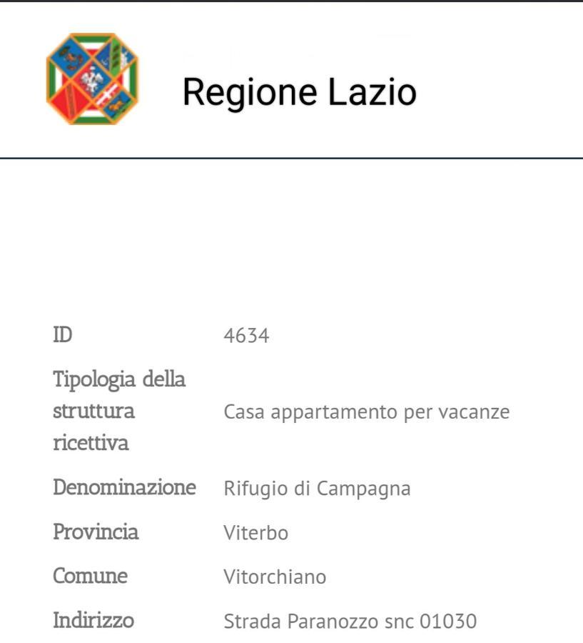 Rifugio Di Campagna * Vitorchiano